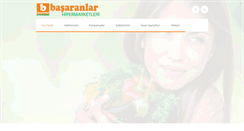 Desktop Screenshot of basaranlargida.com.tr
